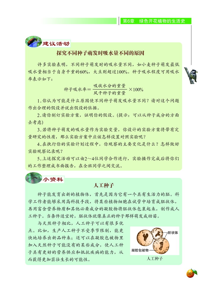 种子萌发形成幼苗(6)