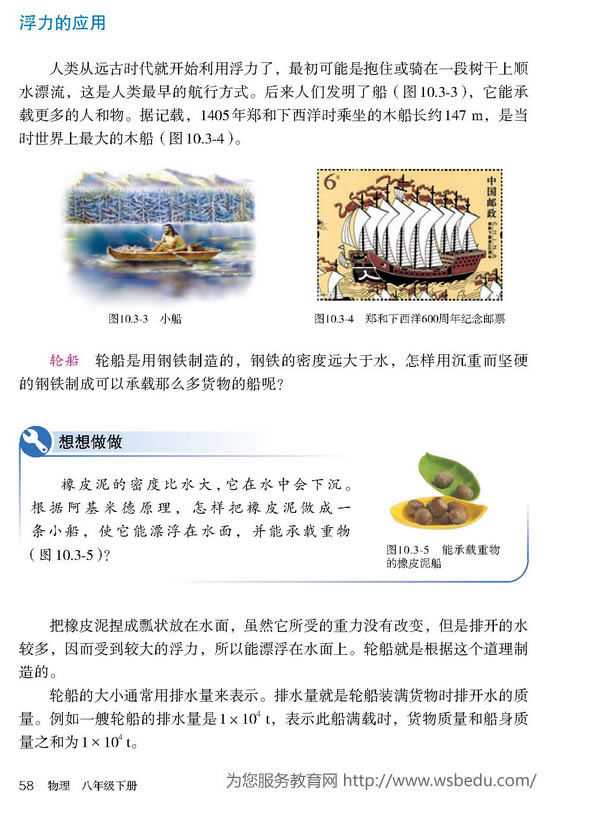 浮力的应用