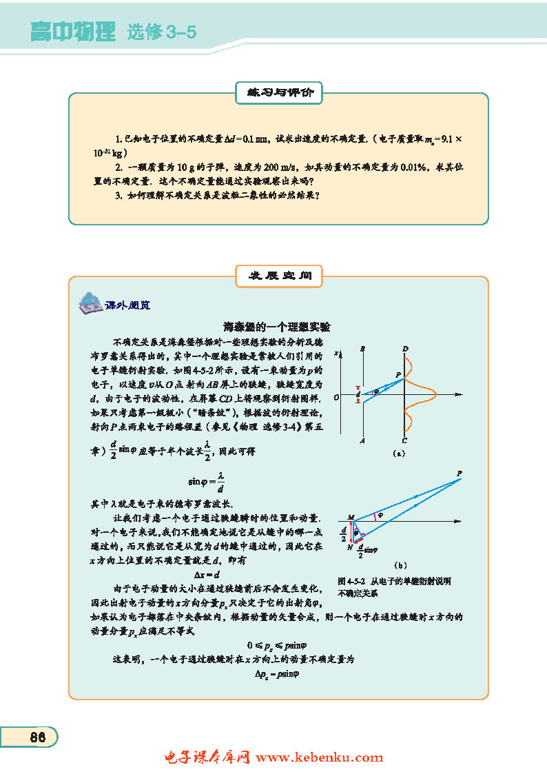 「5」. 不确定关系(5)