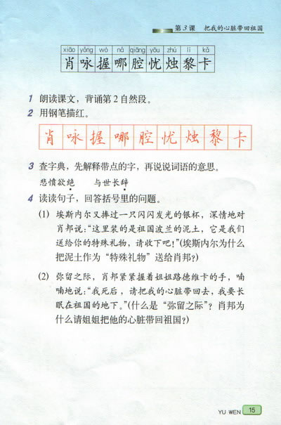 把我的心脏带回祖国(3)