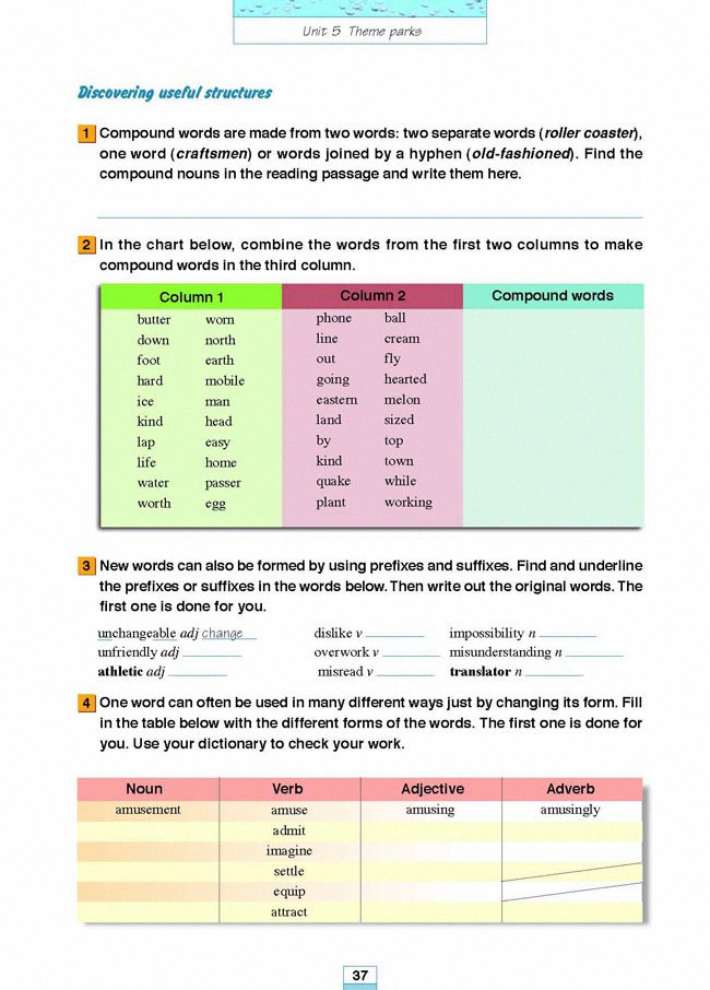 Unit 5 Theme parks(5)