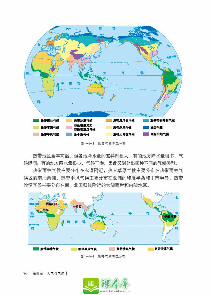 第四节 世界的气候(4)