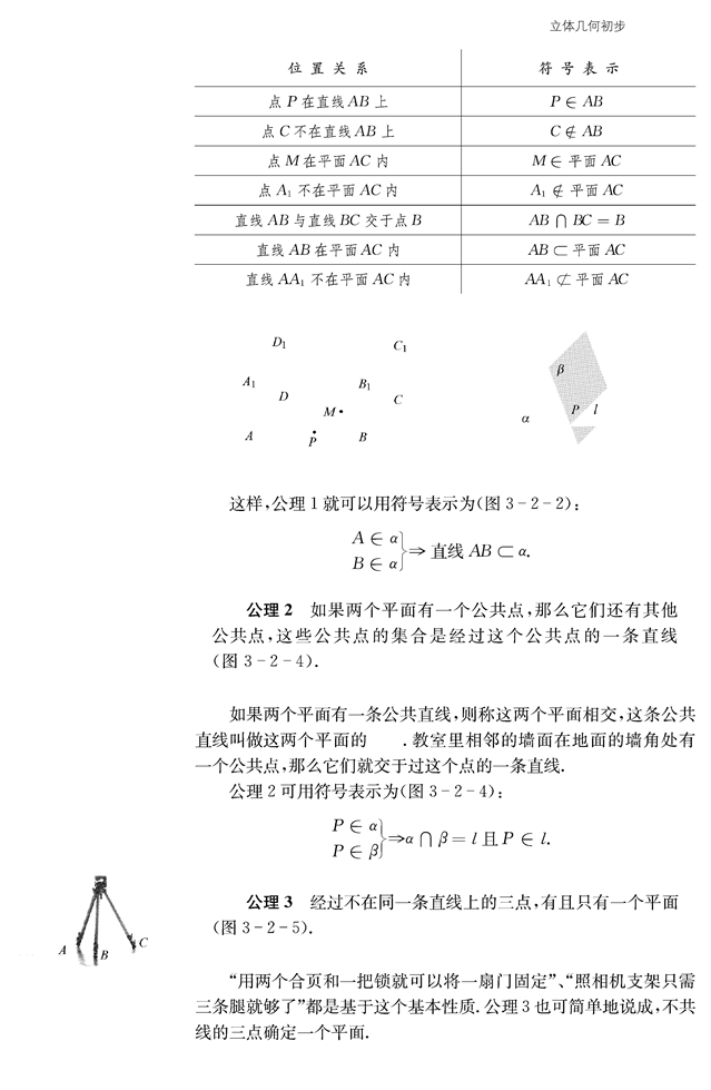 点、线、面之间的位置关系(3)