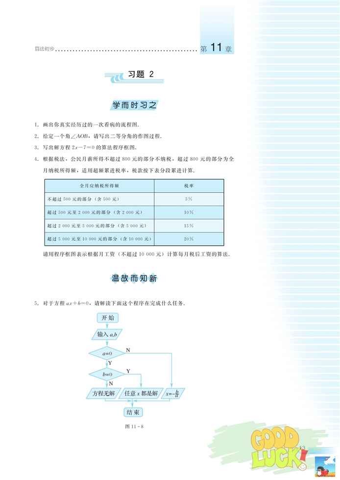 算法的结构和程序框图(9)