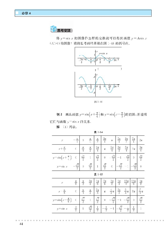 「1」.8 函数图像(3)