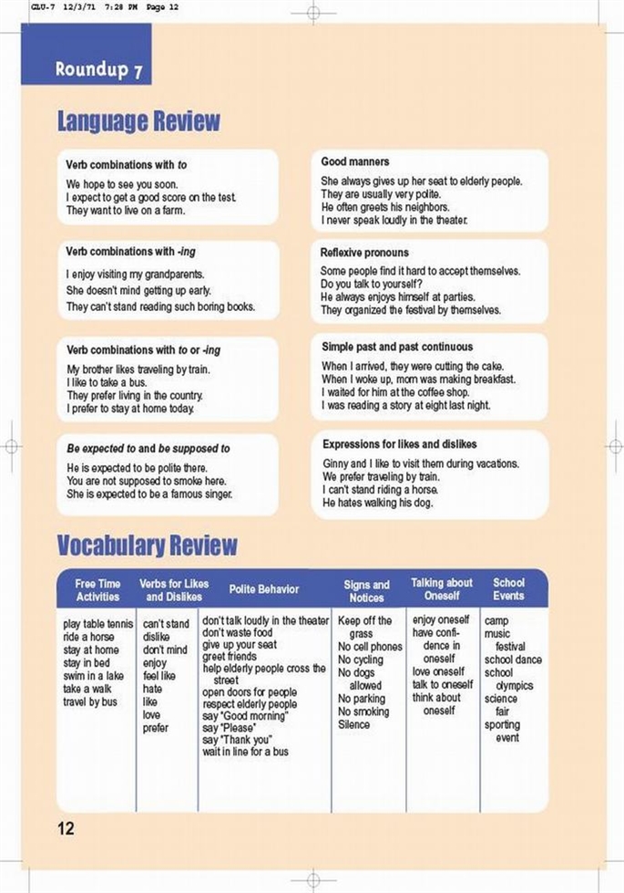 Language Review