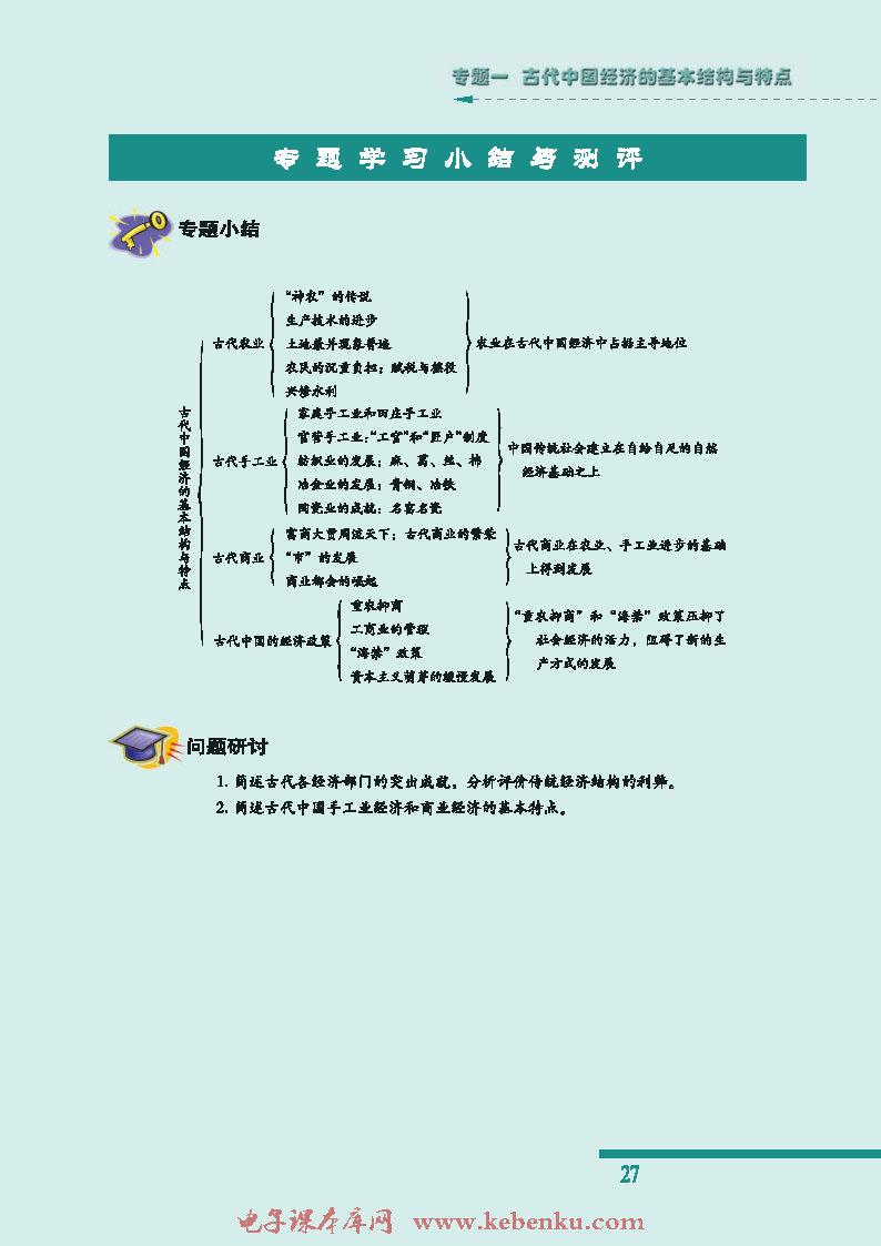 四 古代中国的经济政策(6)