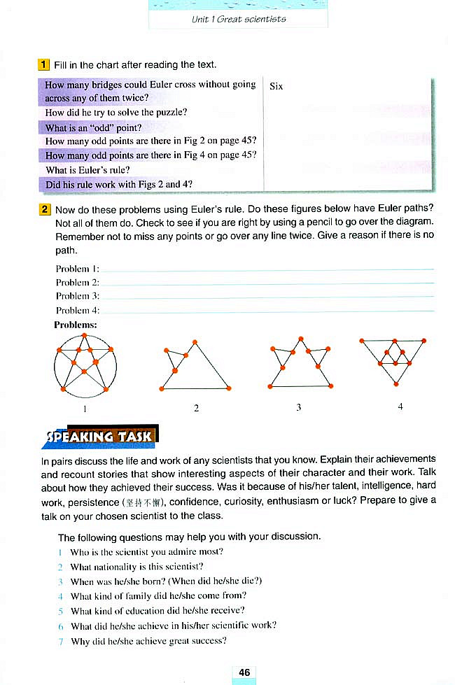 Unit 1 Great scientists(6)