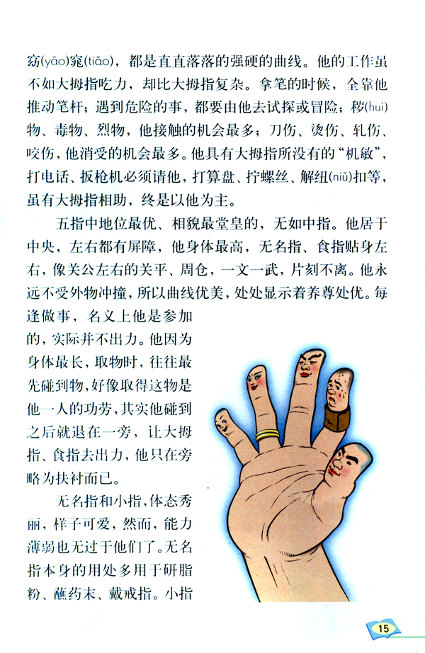 「5」* 手指(2)