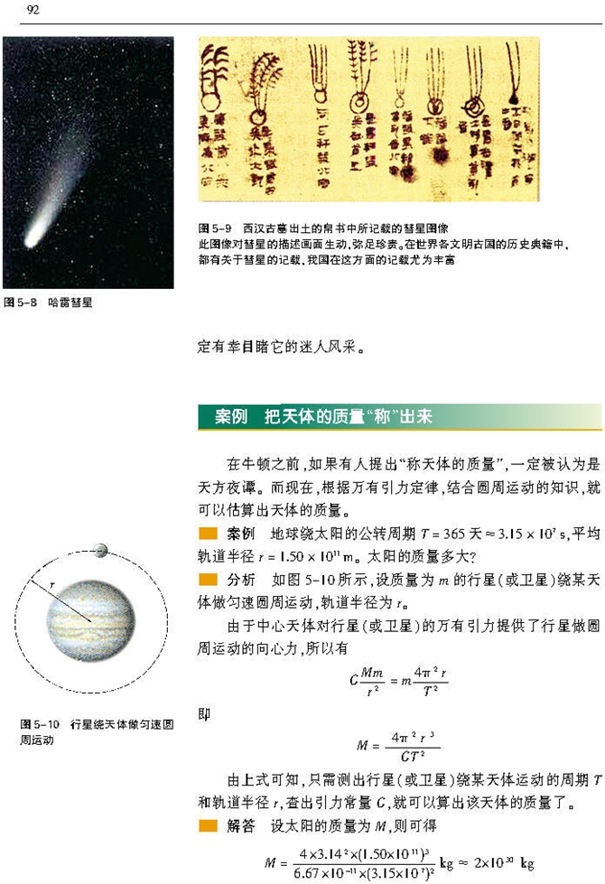 万有引力与天文学的新的发现(3)