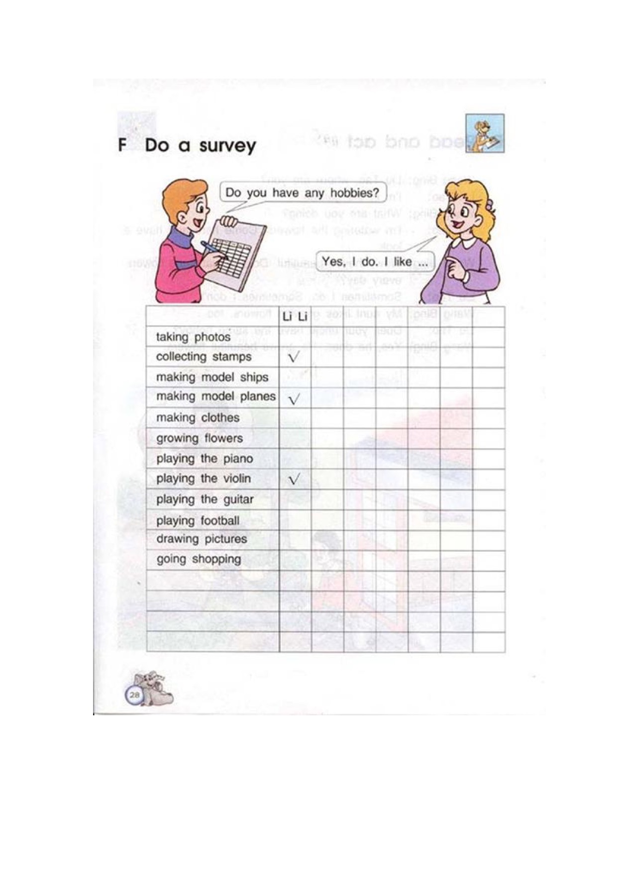 Unit3 Hobbies(8)