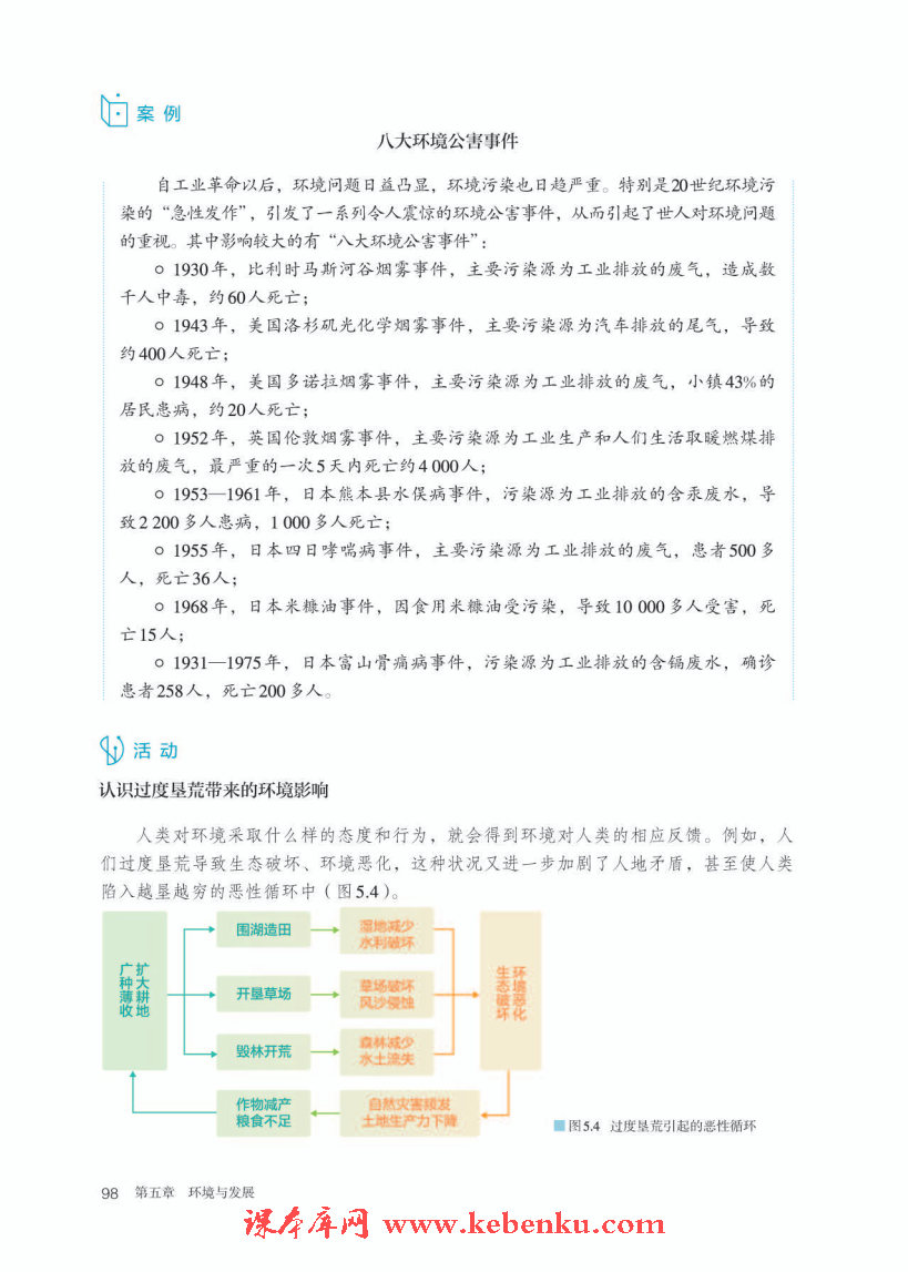 第一节 人类面临的主要环境问题(3)