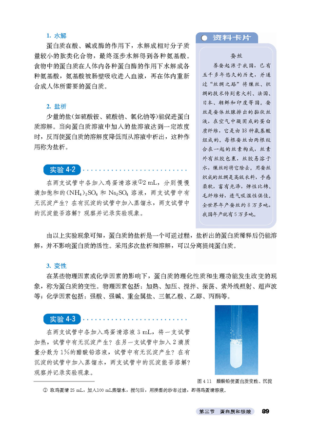 第三节 蛋白质和核酸(4)