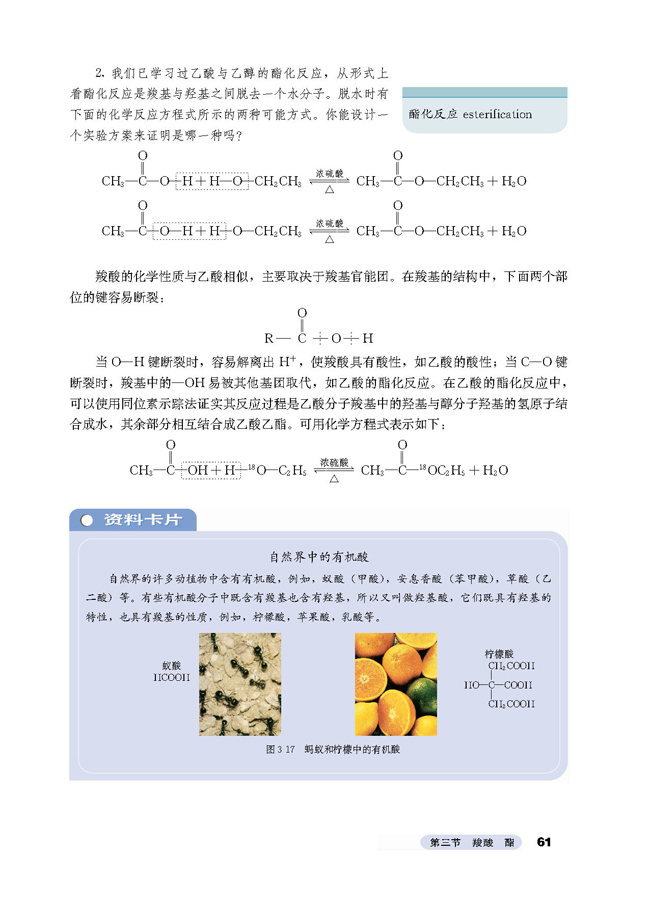 第三节 羧酸 酯(2)