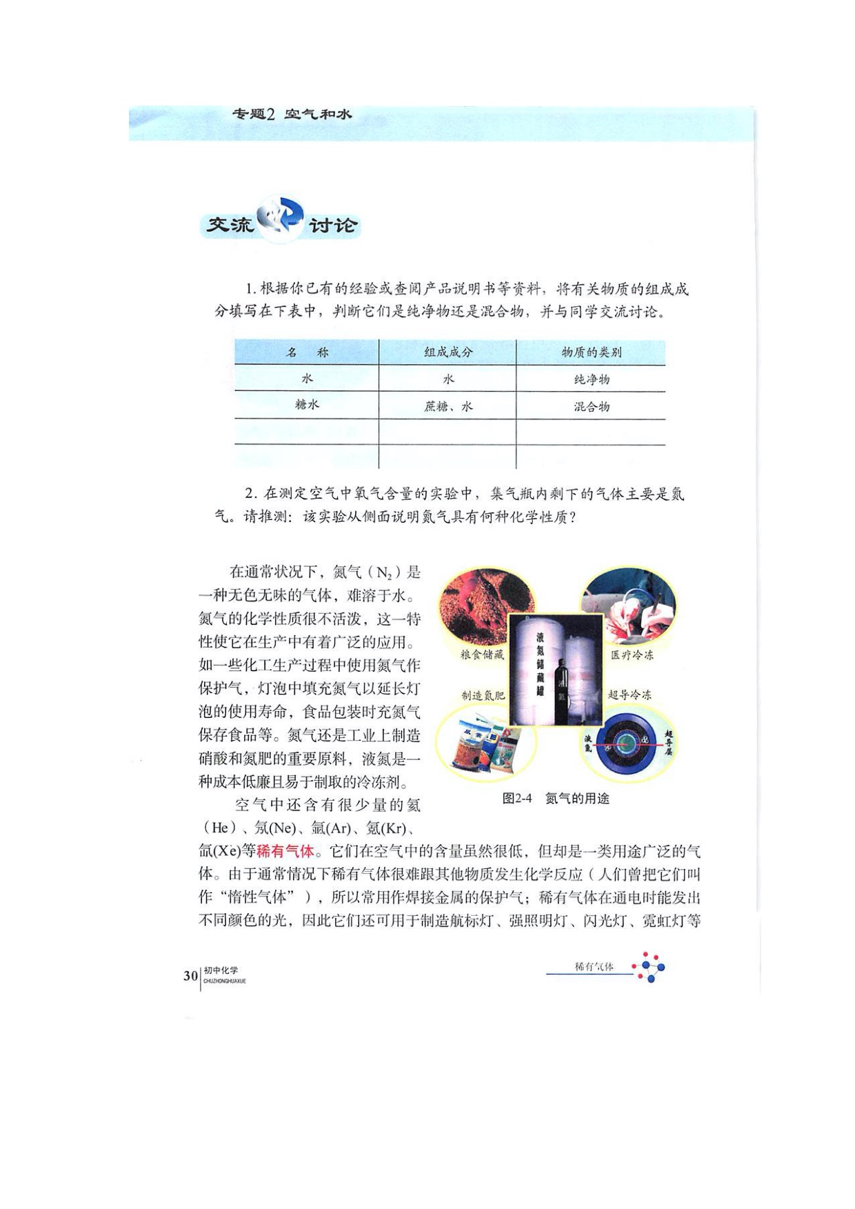 单元1多组分的空气(3)