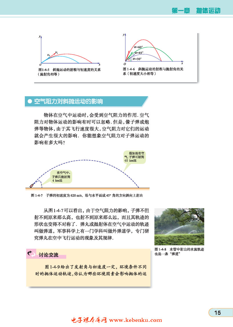 「4」. 斜抛运动（选学）(3)