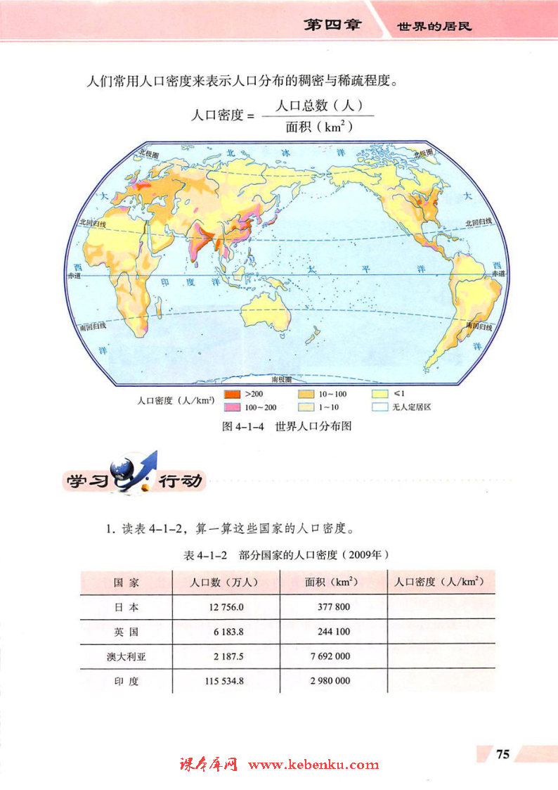 第一节 人口与人种(4)