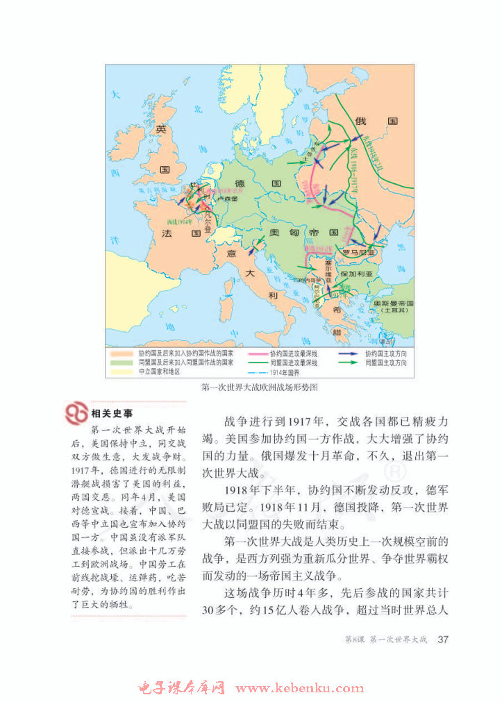 第8课 第一次世界大战(4)