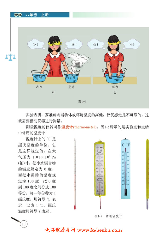 一、物态变化 温度(3)