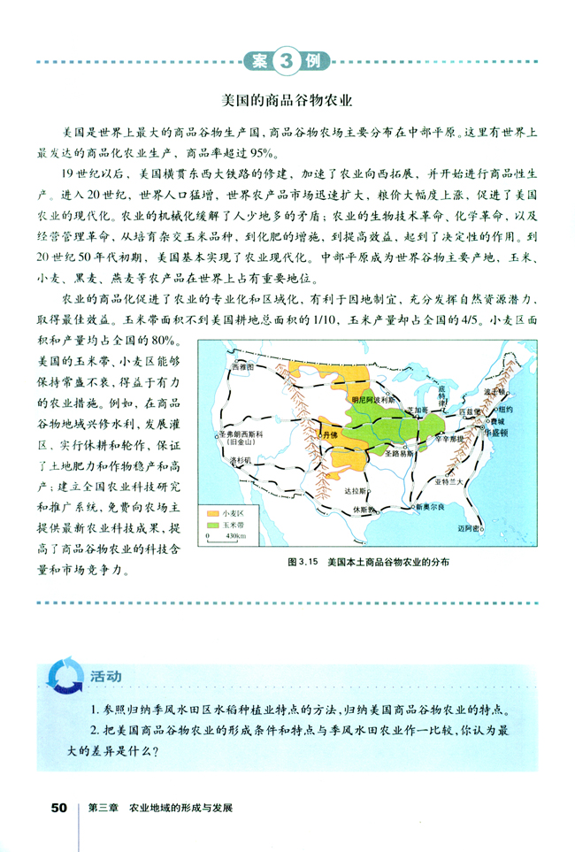 第二节 以种植业为主的农业地域类型(4)