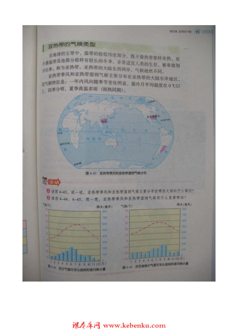 第四节 世界主要气候类型(5)