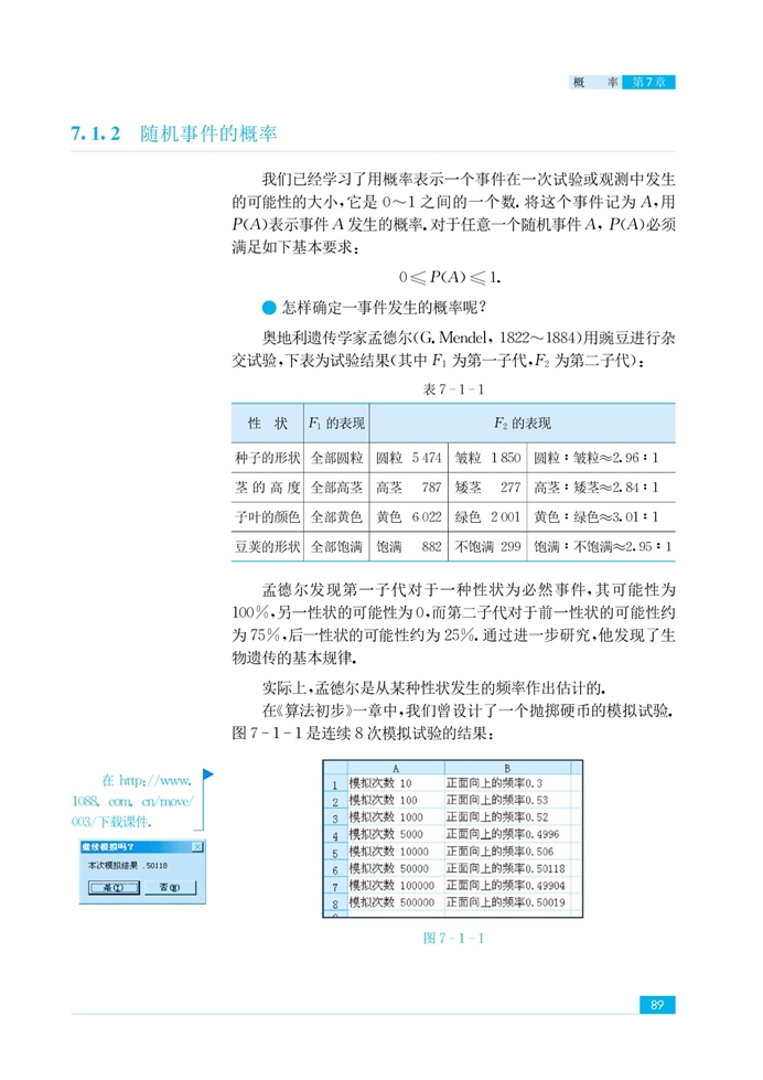 「7」.1 随机事件及其概率(3)