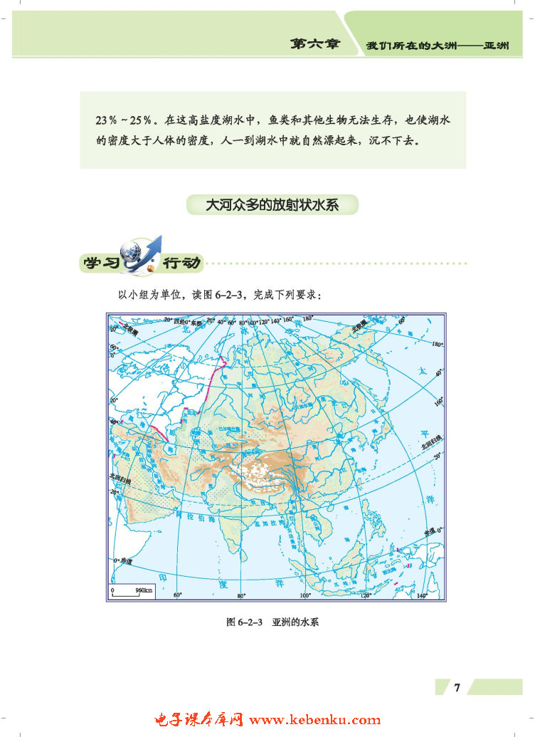 第二节 亚洲的地形和水系(3)