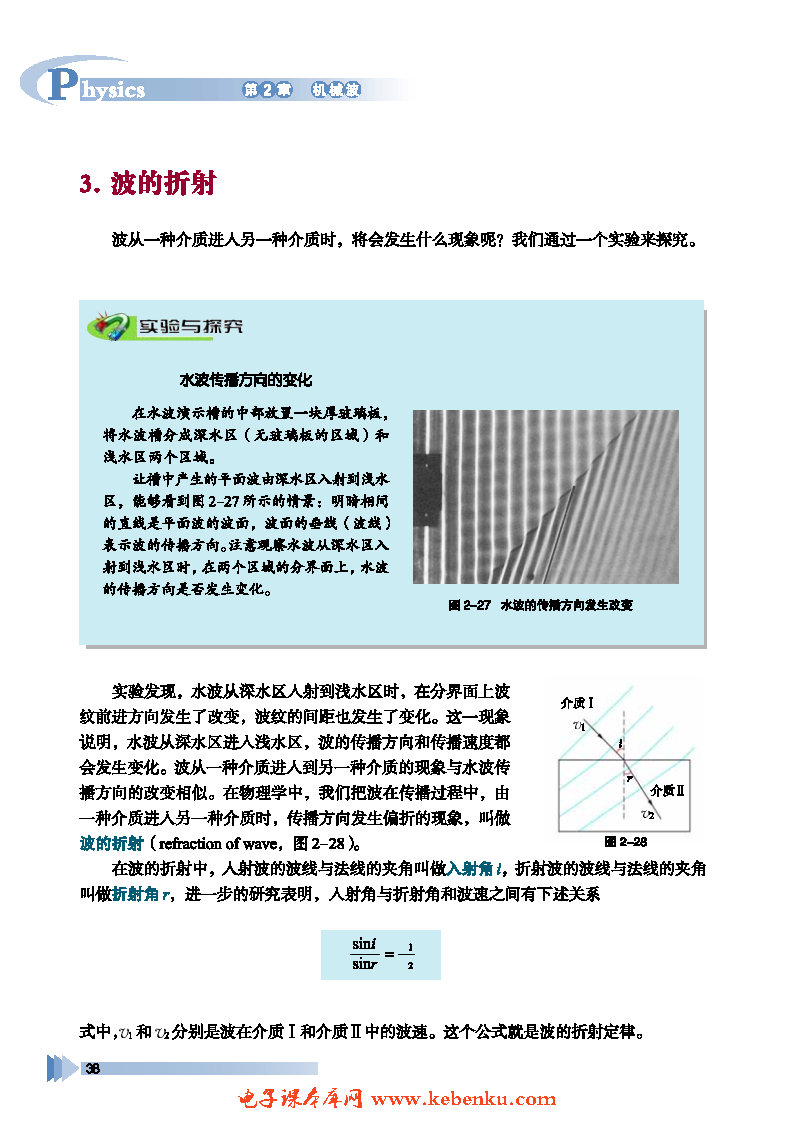 第2节 波的反射和折射(5)
