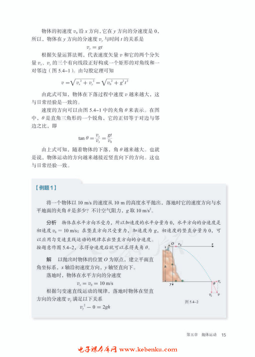 「4」. 抛体运动的规律(2)