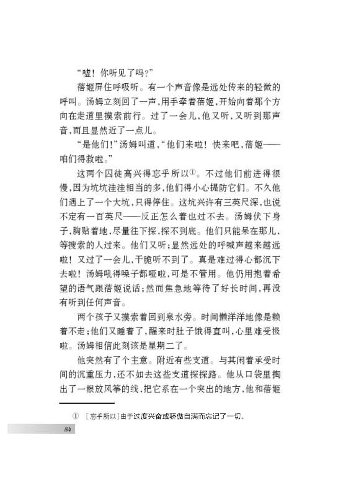 名著推荐与阅读 《汤姆 索亚历险记》(16)