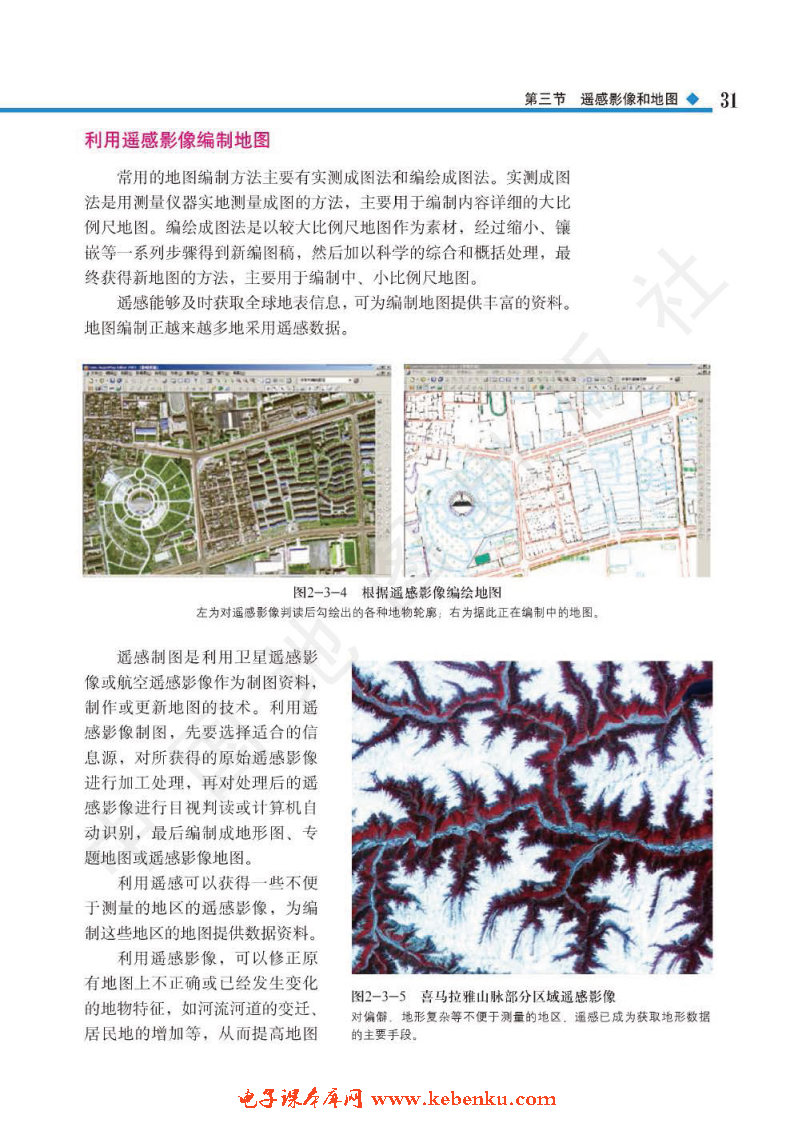 第三节 遥感影像和地图(3)