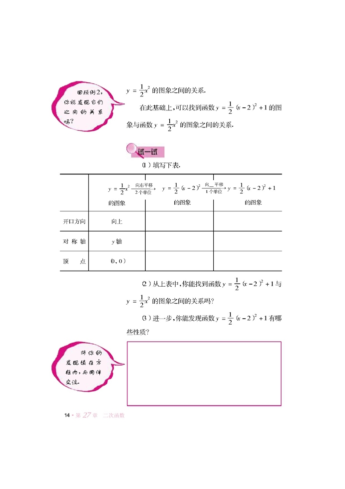 二次函数的图像与性质(10)