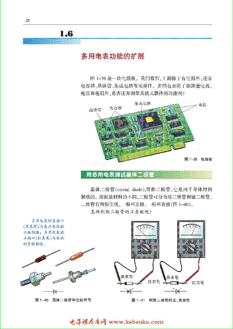 「1」.6 多用电表功能的扩展