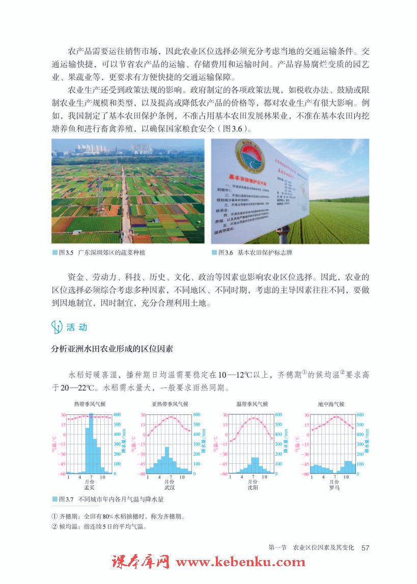 第一节 农业区位因素及其变化(4)