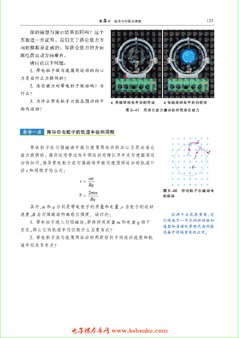 「5」.5 探究洛仑兹力(4)