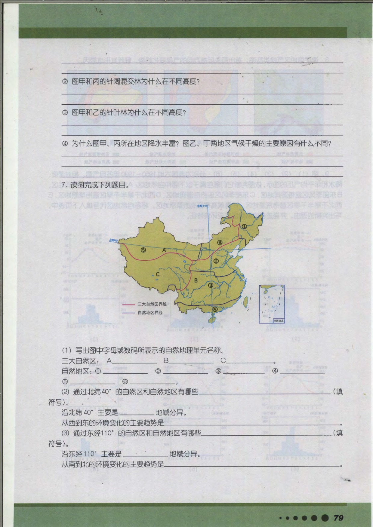 专题9 我国三大自然区的分异(10)