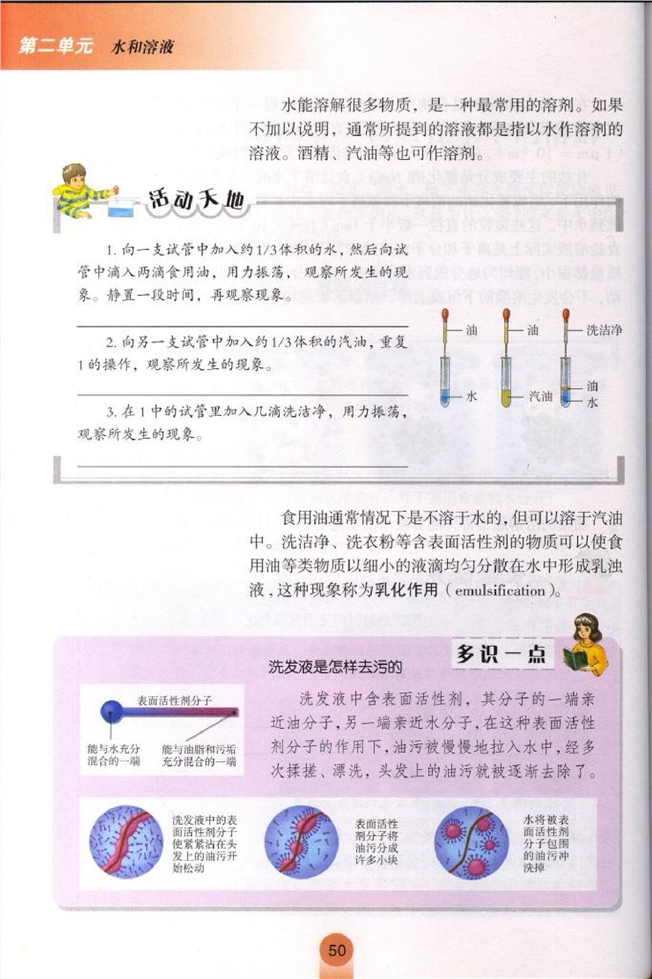 物质在水中的溶解(3)