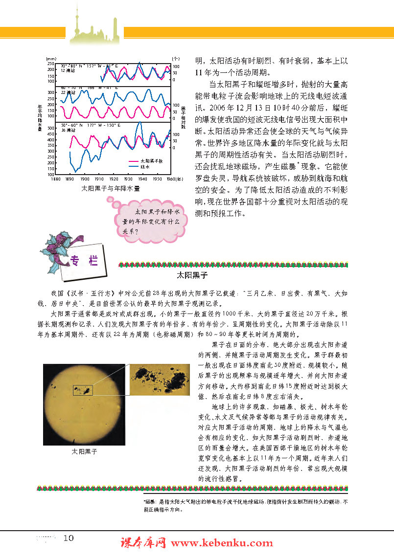 專題1 地球在宇宙中的位置(9)