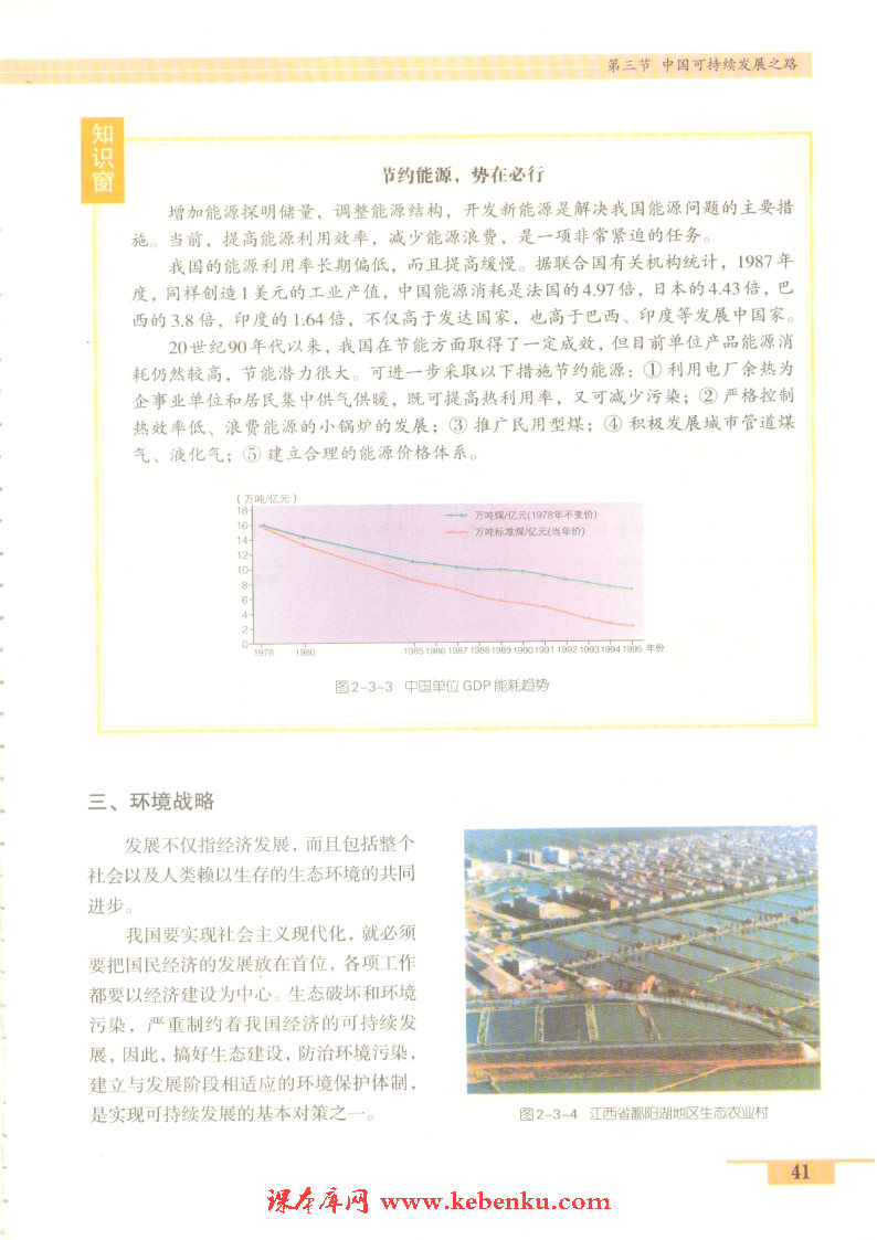 第三节 中国可持续发展之路(4)