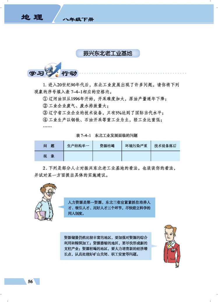 第四节 振兴中的工业区-东北三省(7)