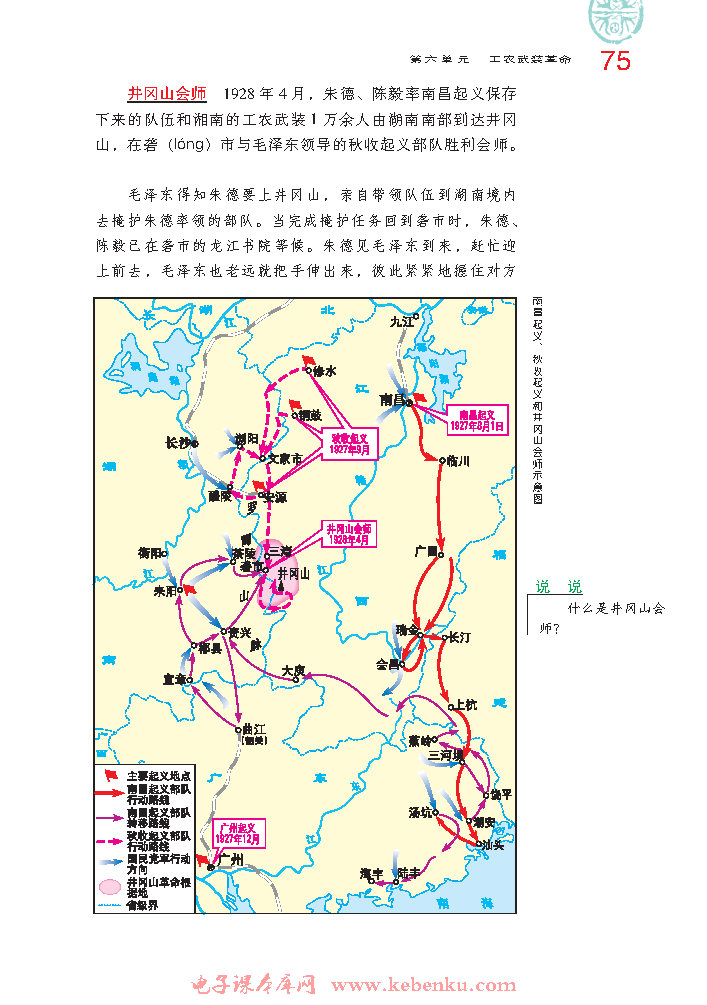 第13课 井冈山革命道路的开辟(4)