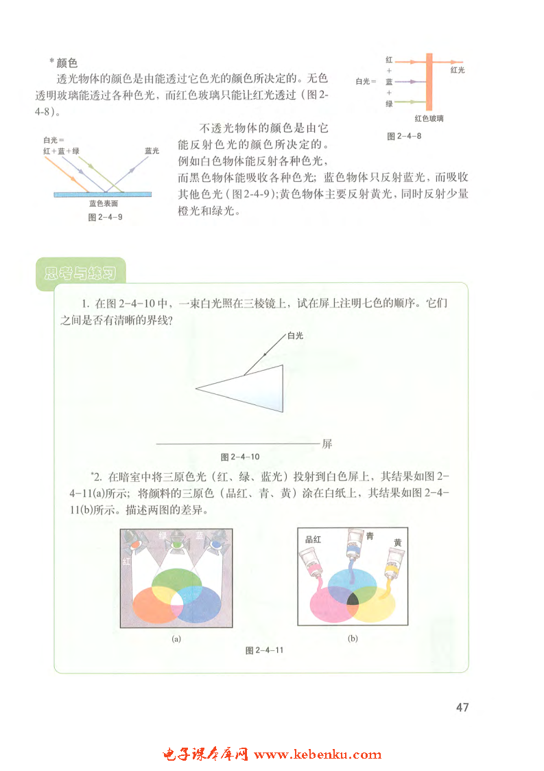 「2」.4 光的色散(3)