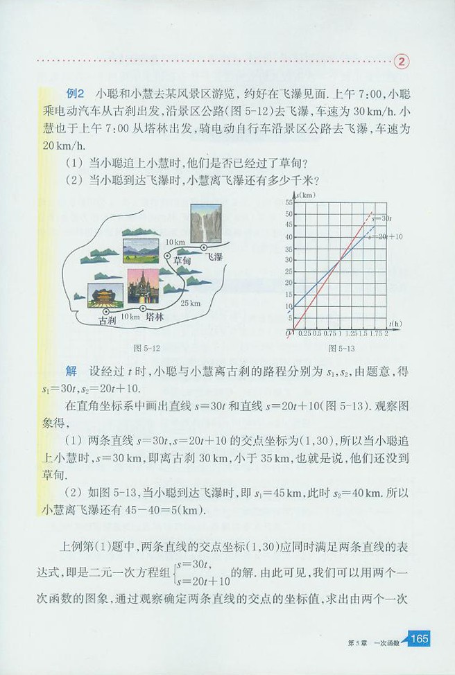 一次函数的简单应用(5)