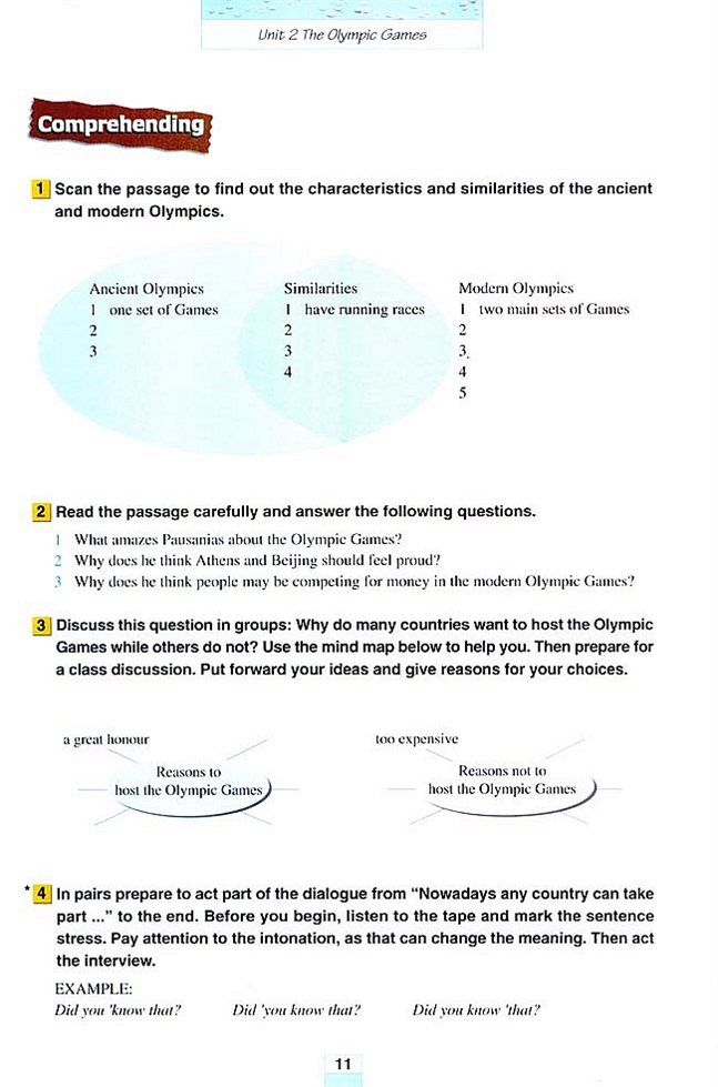 Unit 2 The Olympic Games(3)