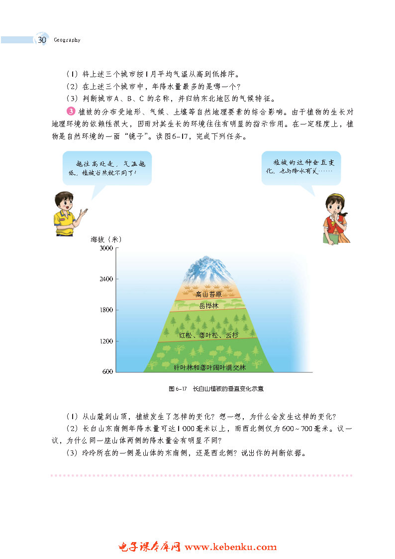 第一节 东北地区的地理位置与自然环(7)