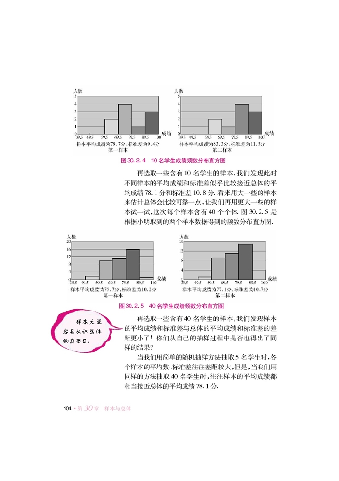 用样本估计总体(5)