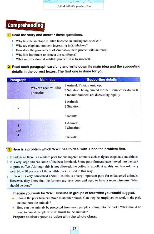 Unit 4 Wildlife protection(3)