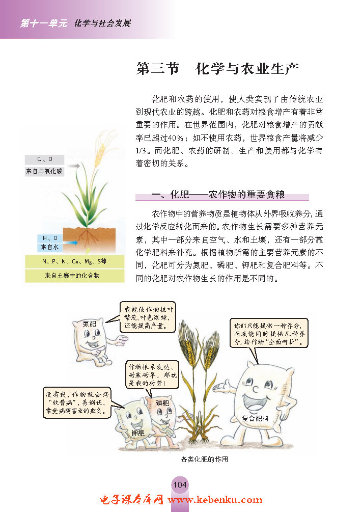 第三节 化学与农业生产