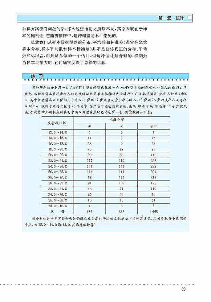 用样本估计总体(8)