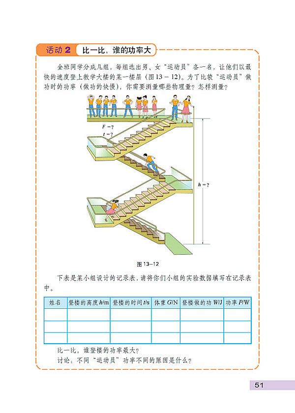 怎样比较做功的快慢(3)